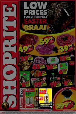 Shoprite Eastern Cape : Easter Braai (14 Apr - 21 Apr 2014), page 1