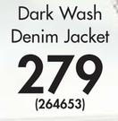 Legend Dark Wash Denim Jacket