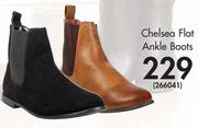 Chelsea Flat Ankle Boots