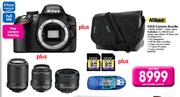 Nikon DSLR Camera Bundle D3200-Per Bundle