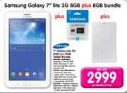 Samsung 7" Galaxy Lite 3G 8GB+8GB Tablet Bundle-Per Bundle