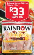Rainbow Frozen Chicken Thighs -1.5kg