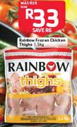 Rainbow Frozen Chicken Thighs - 1.5kg