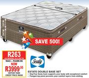 Sealy 137cm Estate Double Base Set