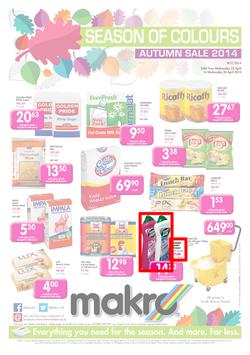 Makro Cape Town : Food (23 Apr - 30 Apr 2014) , page 1