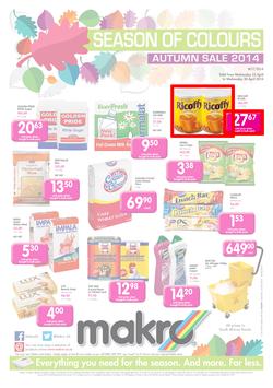 Makro Cape Town : Food (23 Apr - 30 Apr 2014) , page 1