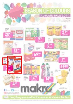 Makro Cape Town : Food (23 Apr - 30 Apr 2014) , page 1