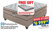 Sealy Posturepedic Sealy Challenger Box Top Queen Base Set