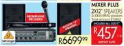 Mixer Plus Speakers-2 x 12"