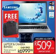 Samsung Laptop & Camera Bundle