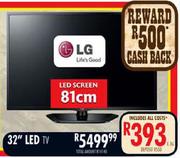 LG 32" LED TV-81cm