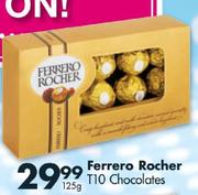 Ferraro Rocher T10 Chocolates-125Gm