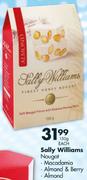 Sally Williams Nougot Macadamia Almond & Berry Almond-150Gm Each