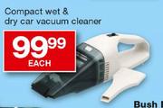 Compact Wet & Dry Car Vacuum Cleaner Each