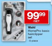 Wahl HomePro Basic Hairclipper 6-Piece Set-Per Set