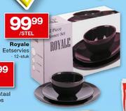 Royale 12-Stuk Eetservies-Per Stel