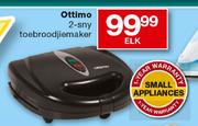 Ottimo 2-Sny Toebroodjiemaker Elk
