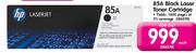 HP 85A Black Laser Toner Cartridge-Each