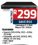 Telefunken 5.1 DVD Player(TDV-500UA)
