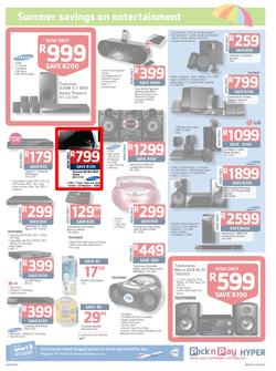 Pick N Pay Hyper : Summer Savings From SA's Favourite Supermarket*(23 Sep - 6 Oct 2013), page 15