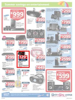 Pick N Pay Hyper : Summer Savings From SA's Favourite Supermarket*(23 Sep - 6 Oct 2013), page 15