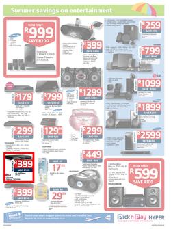 Pick N Pay Hyper : Summer Savings From SA's Favourite Supermarket*(23 Sep - 6 Oct 2013), page 15