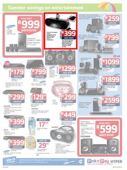 Pick N Pay Hyper : Summer Savings From SA's Favourite Supermarket*(23 Sep - 6 Oct 2013), page 15