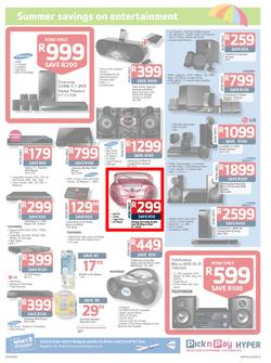 Pick N Pay Hyper : Summer Savings From SA's Favourite Supermarket*(23 Sep - 6 Oct 2013), page 15