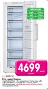 Bosch 233ltr Upright Freezer-GSV33VW30 Each