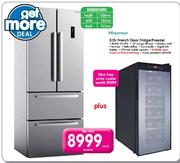 Hisense 510ltr French Door Fridge/Freezer-H510FS Each