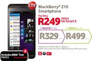 Blackberry Z10 Smartphone-On Smart S
