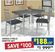 Vienna 5 Piece Dinette Set