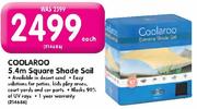 Coolaroo 5.4m Square Shade Sail-Each