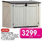 Keter Store-It-Out flip-Each