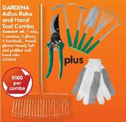 Gardena Adlus Rake And hand  Tool Combo-Each