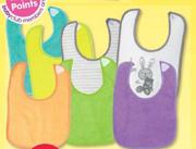 Clicks 5-Pack Unisex Terry Bib Set