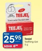 Teejel Teething Gel-5g Each