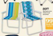 Springtension Metal Chair Assorted-Each