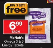 McNab's Omega 3 & 6 Energy Tablets-Each