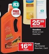 Plush Tile Cleaner Assorted-750ml Each