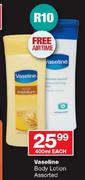 Vaseline Body Lotion Assorted-400ml Each