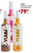 Yumm Strawberry, Cookies Or Caramel Cream-750ml Each