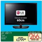 LG 22" 60cm LED TV