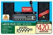 Mixer Plus 2X12 Speakers