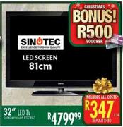 Sinotec 32" 81cm LED TV