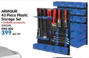 Armour 43 Piece Plastic Storage Set-Per Set