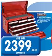 Mastercraft 6 Drawer Tool Chest PTC102