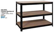 Geelong 3 Shelve Workbench
