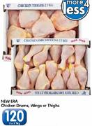 New Era Chicken Drums, Wings Or Thighs-2x2.7kg