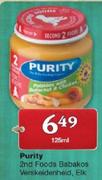 Purity 2nd Foods Babakos Verskeidenheid-125Ml